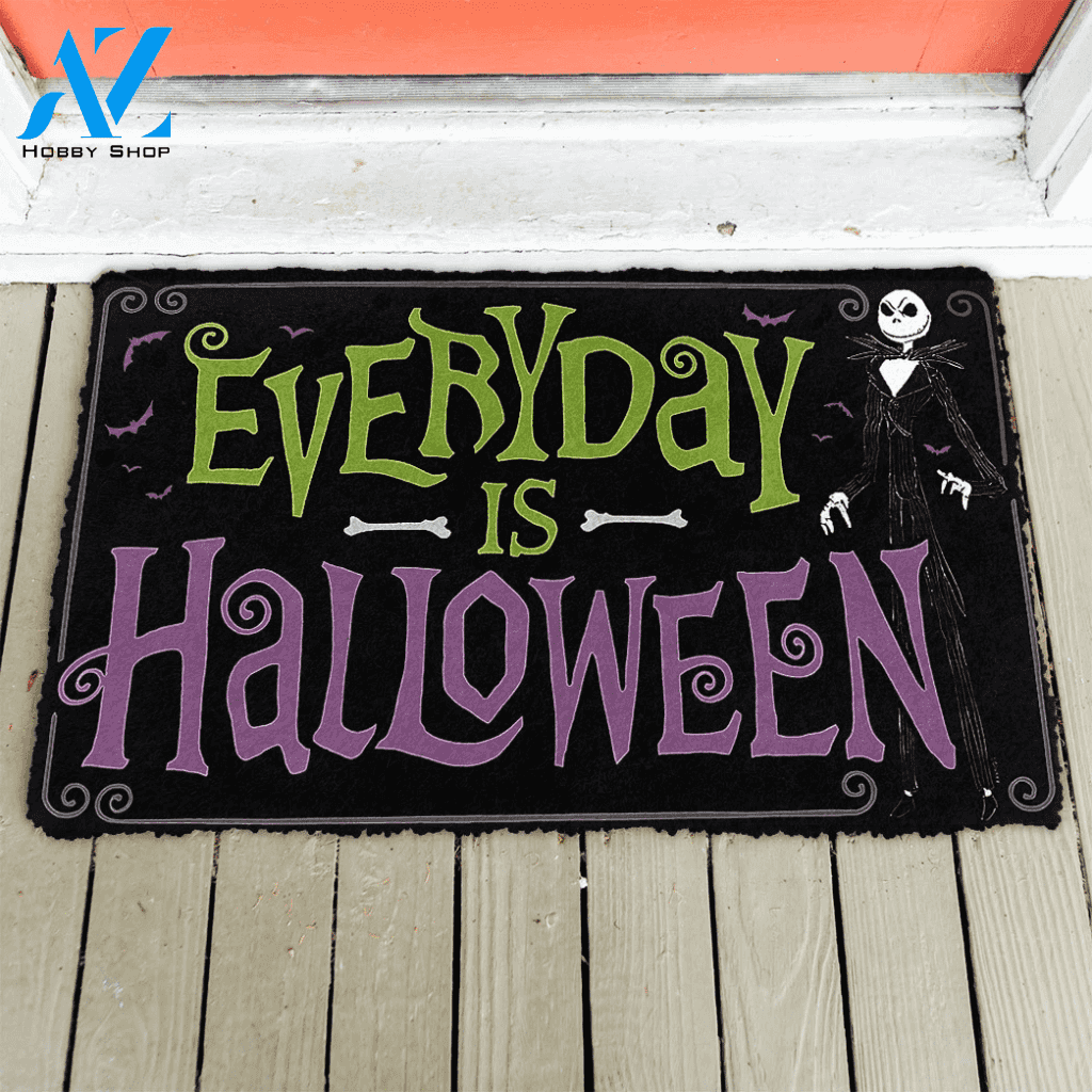 Dog Doormat 3D Everyday Is Halloween Custom Doormat