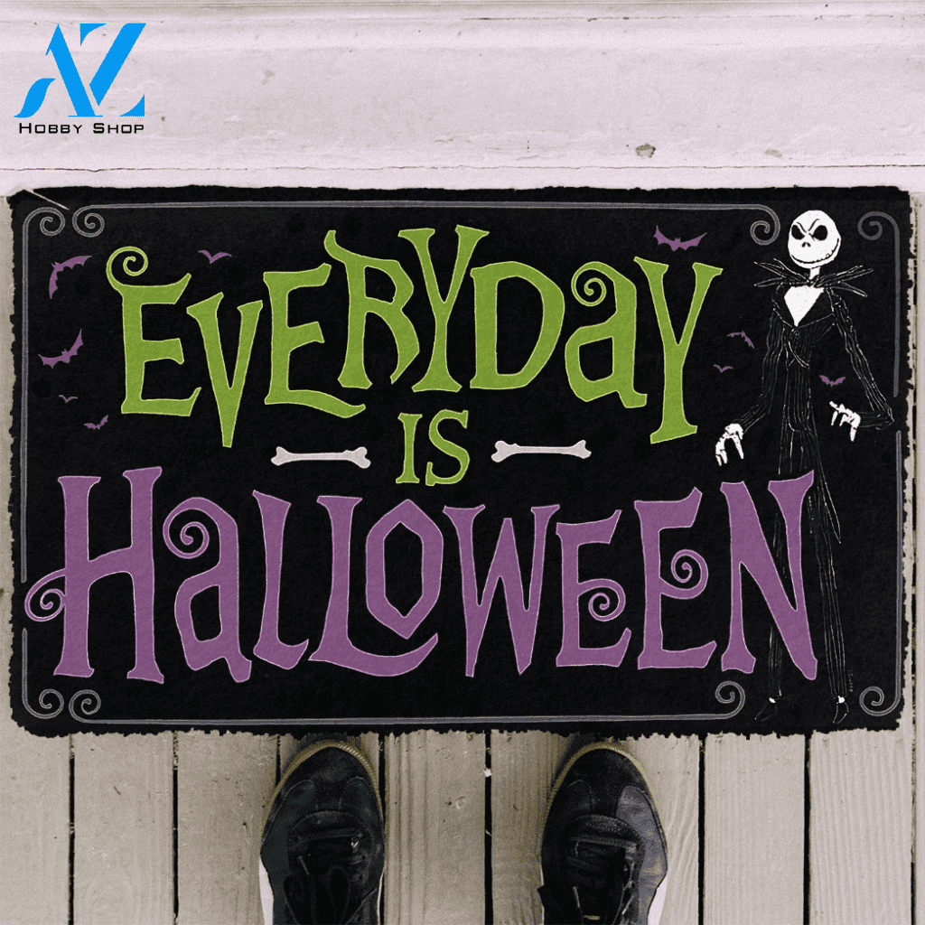 Dog Doormat 3D Everyday Is Halloween Custom Doormat