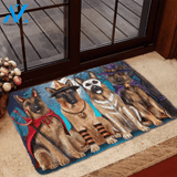 Dog Doormat 3D German Shepherd Halloween Custom Doormat