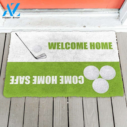 Dog Doormat 3D Golf Welcome Home Custom Doormat