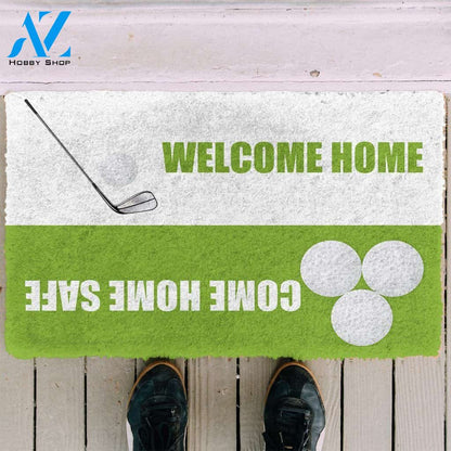 Dog Doormat 3D Golf Welcome Home Custom Doormat