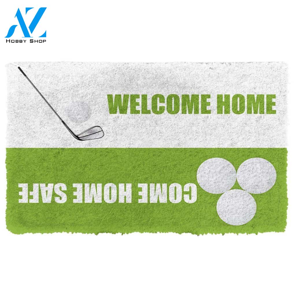 Dog Doormat 3D Golf Welcome Home Custom Doormat