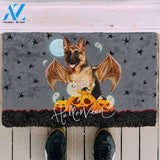 Dog Doormat 3D Halloween Vampire German Shepherd Custom Doormat