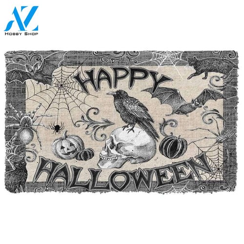 Dog Doormat 3D Happy Halloween Doormat