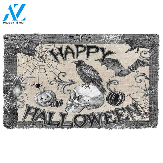Dog Doormat 3D Happy Halloween Doormat