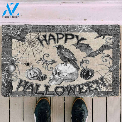 Dog Doormat 3D Happy Halloween Doormat