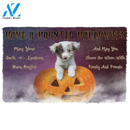 Dog Doormat 3D Have A Haunted Halloween Dog Doormat
