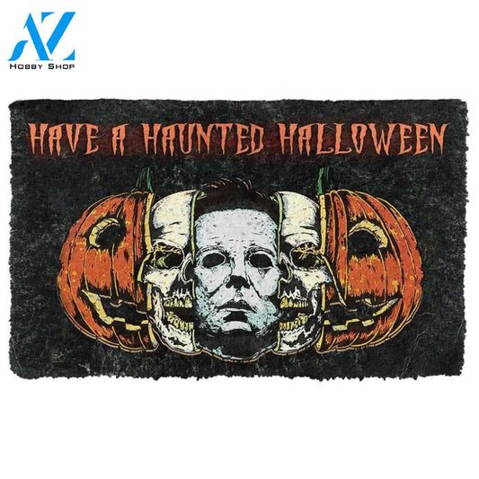Dog Doormat 3D Have A Haunted Halloween Doormat