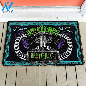 Dog Doormat 3D Its Show Time Beetlejuice Custom Doormat