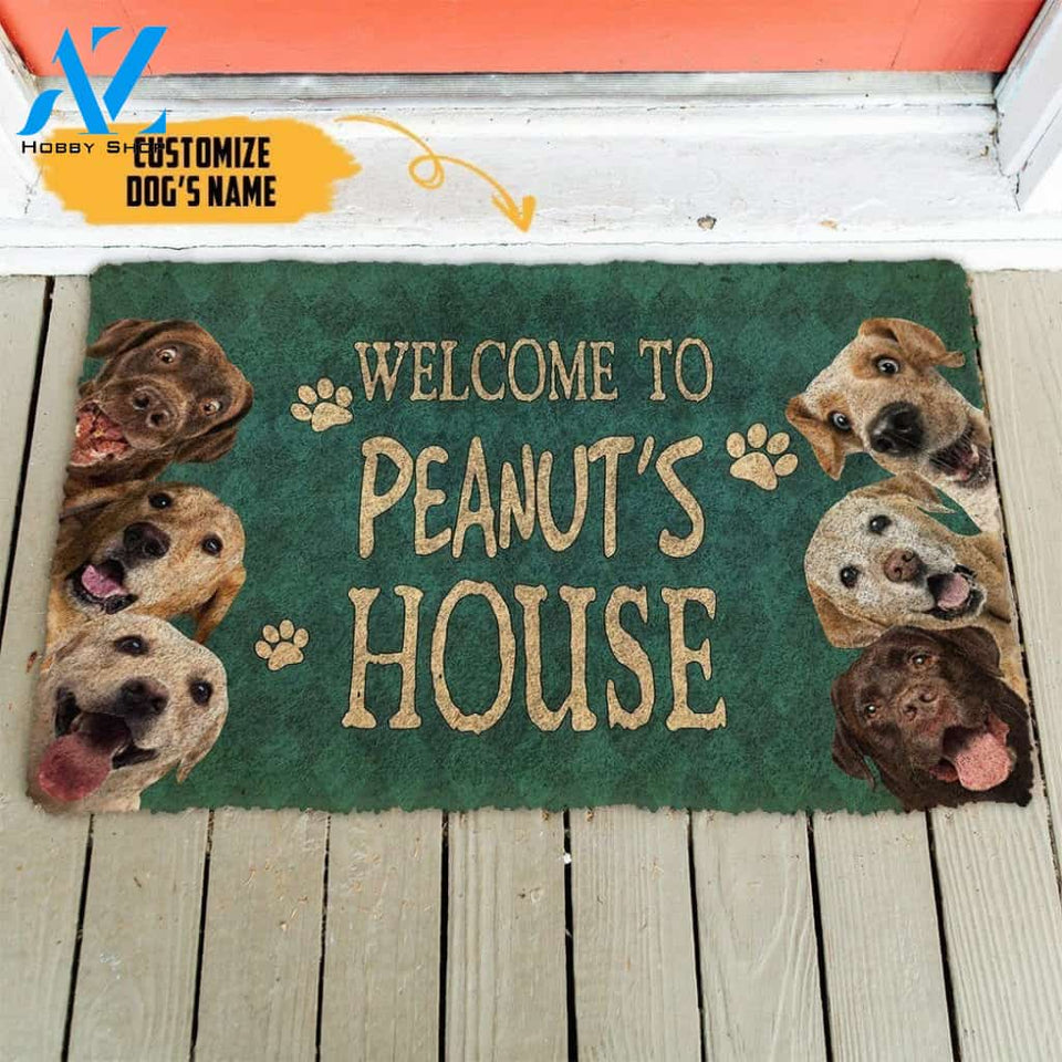 Dog Doormat 3D Labrador Welcome You Doormat