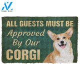 Dog Doormat 3D Must Be Approved By Our Corgi Custom Doormat