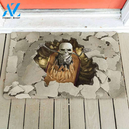 Dog Doormat 3D Skeleton Doormat