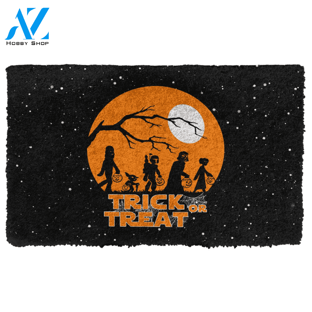 Dog Doormat 3D SW Trick Or Treat Custom Doormat