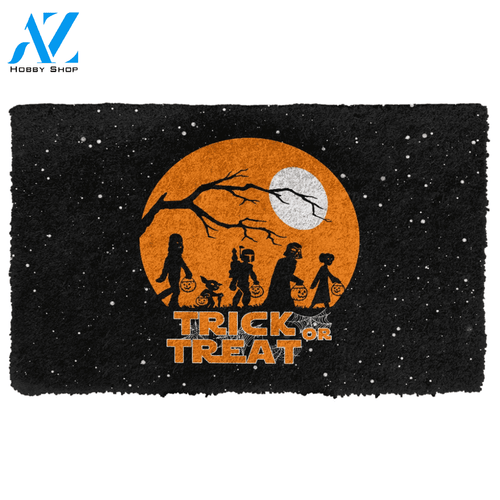 Dog Doormat 3D SW Trick Or Treat Custom Doormat
