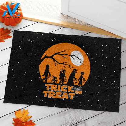 Dog Doormat 3D SW Trick Or Treat Custom Doormat