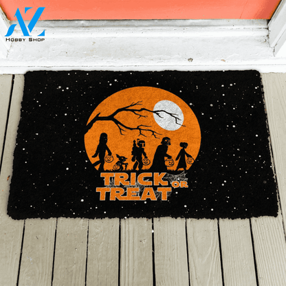 Dog Doormat 3D SW Trick Or Treat Custom Doormat