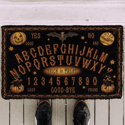 Dog Doormat 3D Talking Board Ouijia Board Halloween Style Custom Doormat