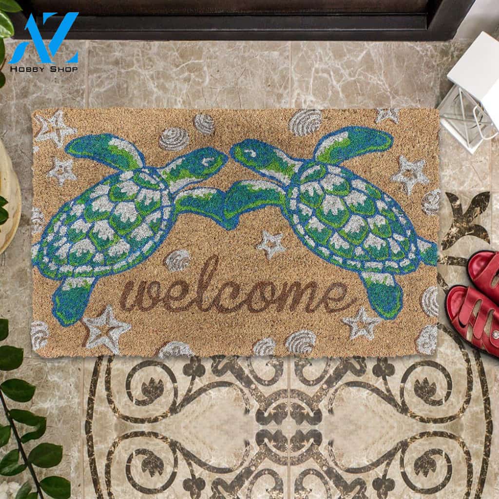Dog Doormat 3D Turtle Doormat