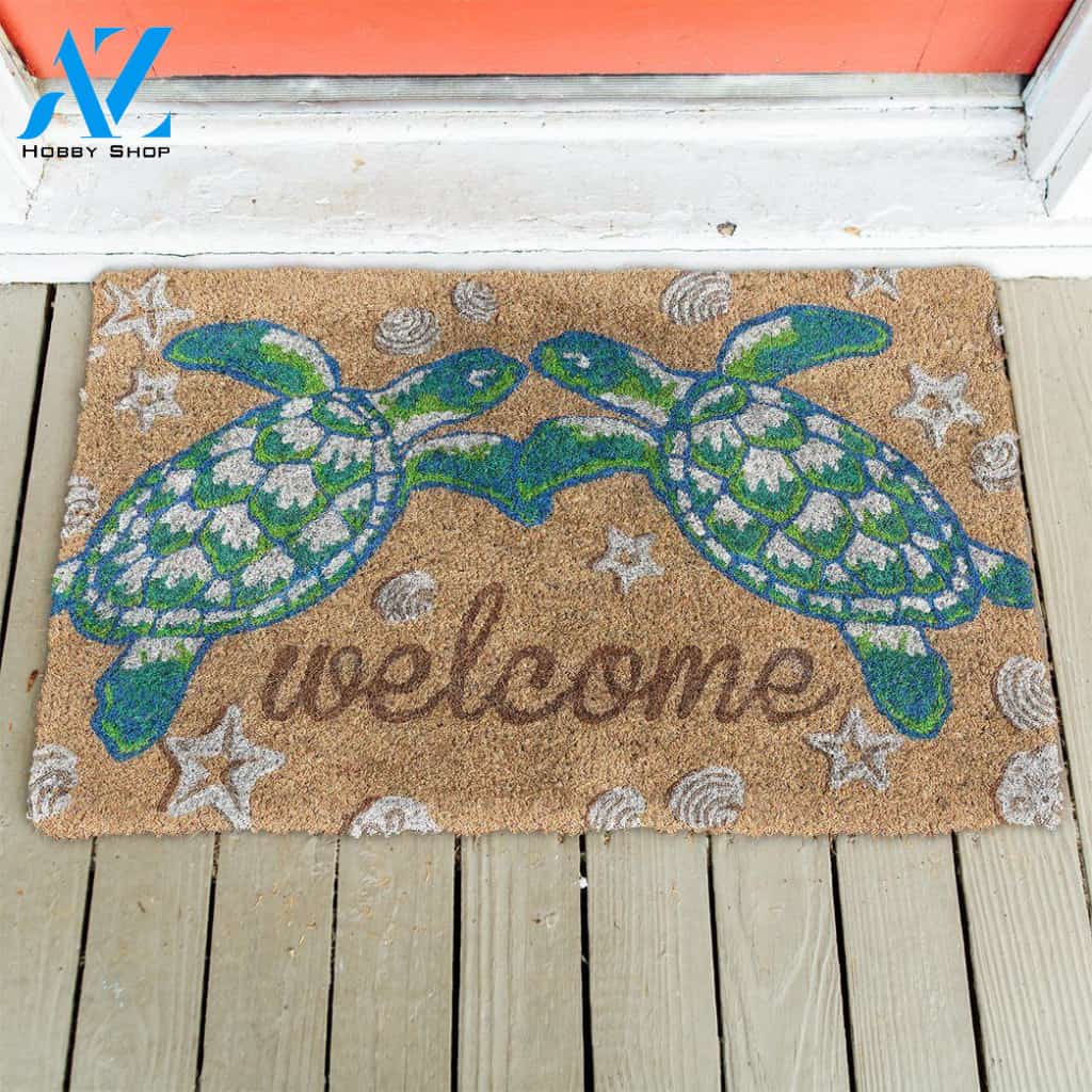 Dog Doormat 3D Turtle Doormat