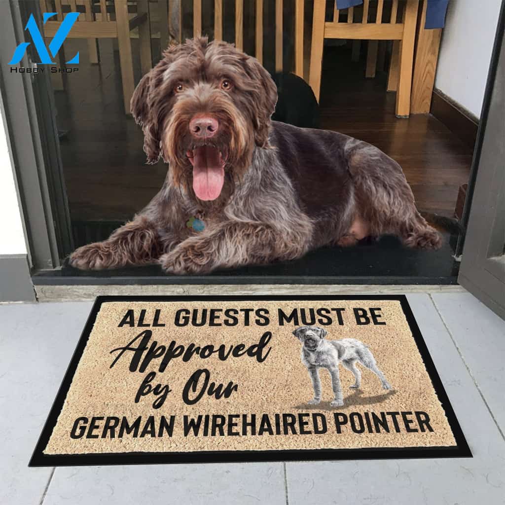 Dog Easy Clean Welcome DoorMat | Felt And Rubber | 40x60 cm | 45x75 cm | 60x90 cm | Colorful | DO1281