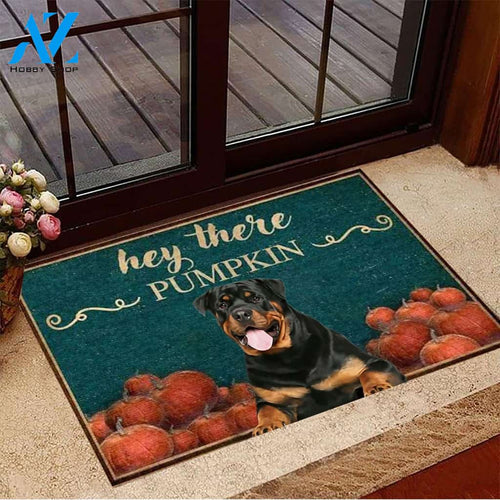 Dog Hey There Pumpkin Doormat Welcome Mat Housewarming Gift Home Decor Funny Doormat Gift For Dog Lovers Gift For Friend Gift For Halloween