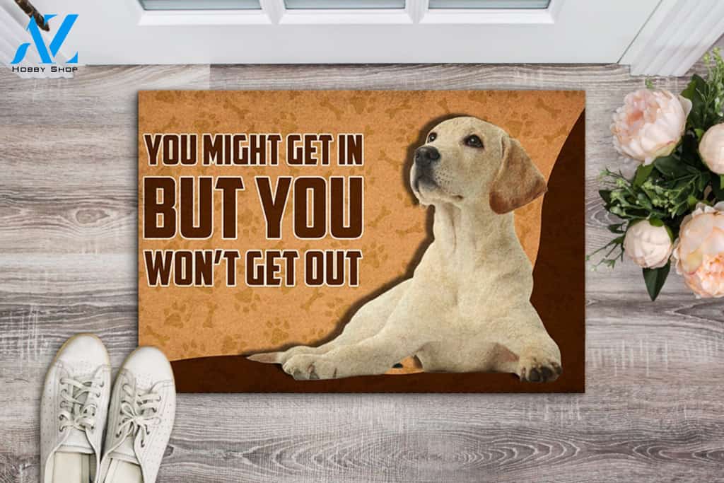 Dog Lovers You Might Get In Personalized Doormat | Welcome Mat | House Warming Gift