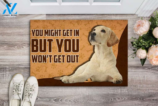 Dog Lovers You Might Get In Personalized Doormat | Welcome Mat | House Warming Gift