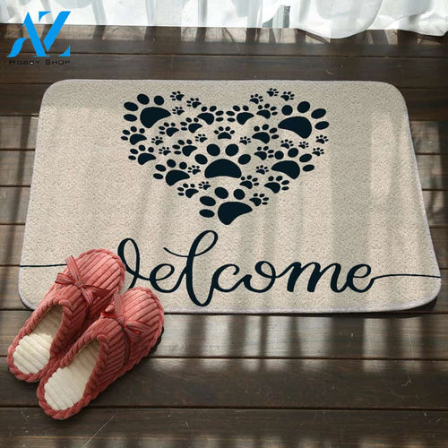 Dog Paw Doormat