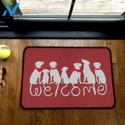 Dog Welcome Door Mat