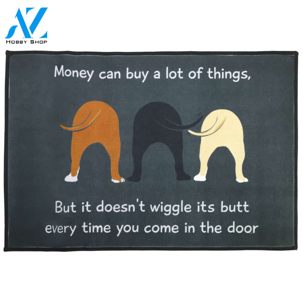Dog Wiggle Funny Indoor And Outdoor Doormat Warm House Gift Welcome Mat Gift For Dog Lovers Gift For Pet Lovers