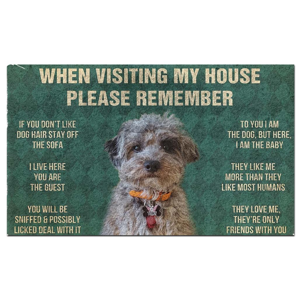 Dog's Rules Doormat
