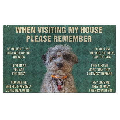 Dog's Rules Doormat