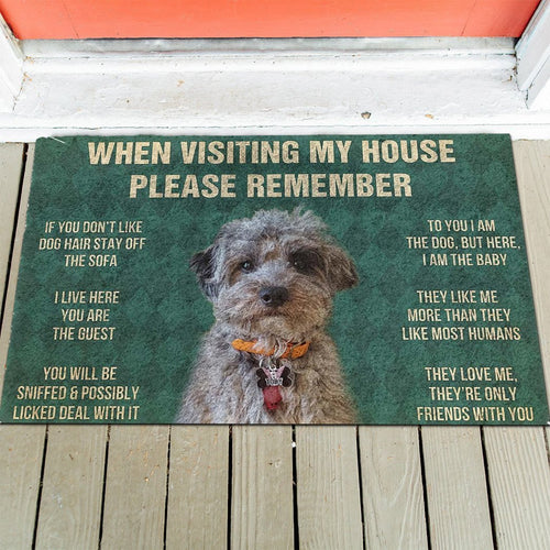 Dog's Rules Doormat