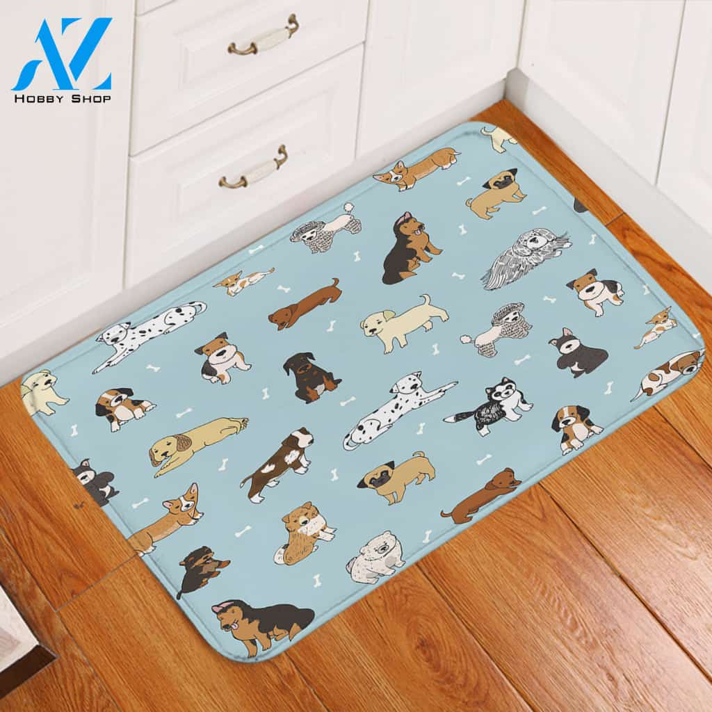 Doggo Things Door Mat