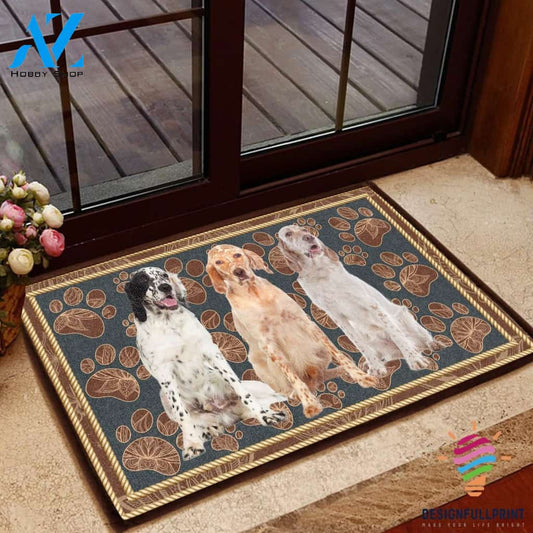 Dogs And Paws Welcome Doormat NHD Gifts For Dog Owners