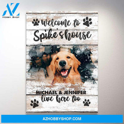 Dog's House Premium Canvas
