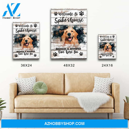 Dog's House Premium Canvas