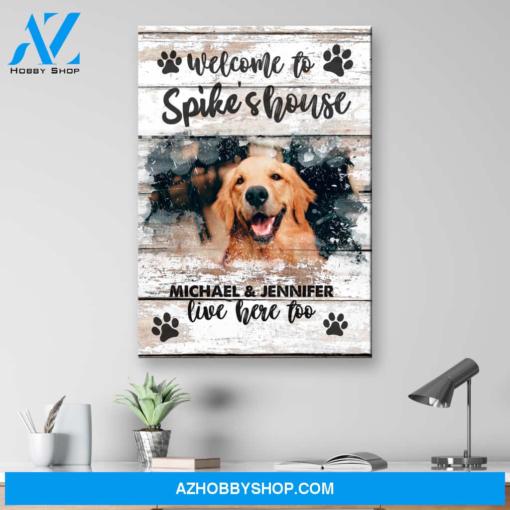 Dog's House Premium Canvas