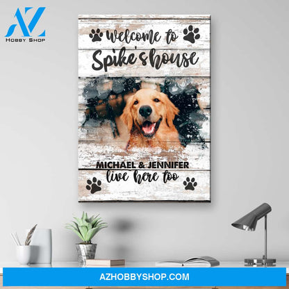 Dog's House Premium Canvas