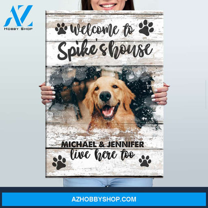 Dog's House Premium Canvas