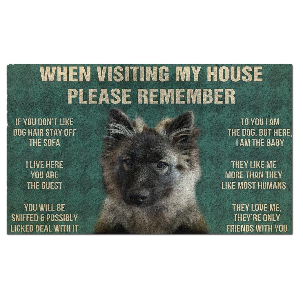 Dog's Rules Doormat