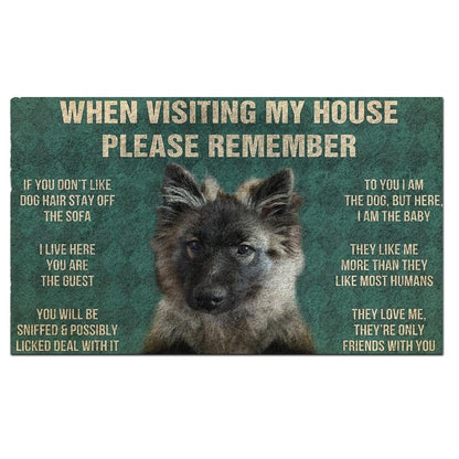 Dog's Rules Doormat