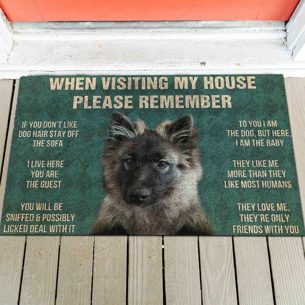 Dog's Rules Doormat
