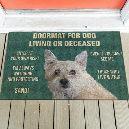 Dog's Rules Doormat