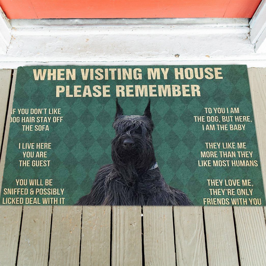 Dog's Rules Doormat