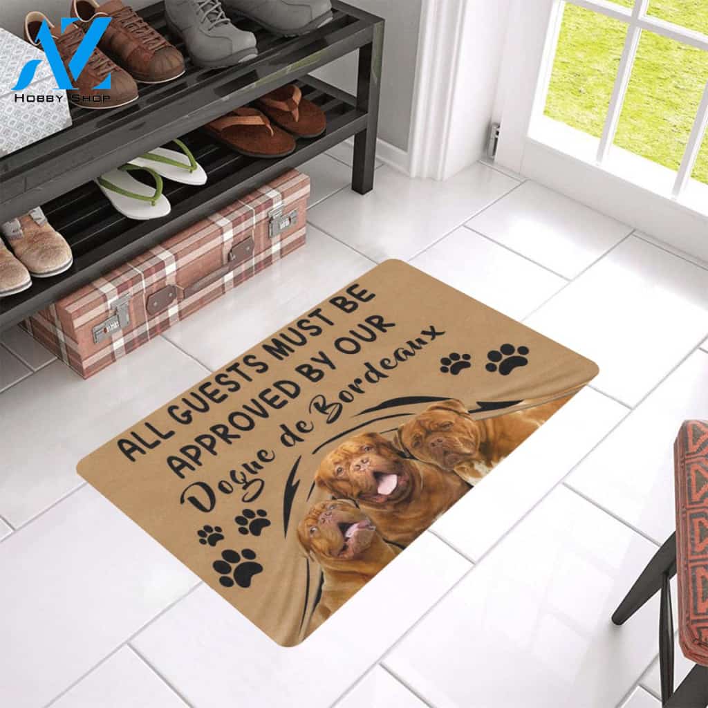 Dogue De Bordeaux Approved Doormat Home Decor – Doormat