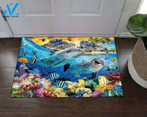 Dolphin Doormat