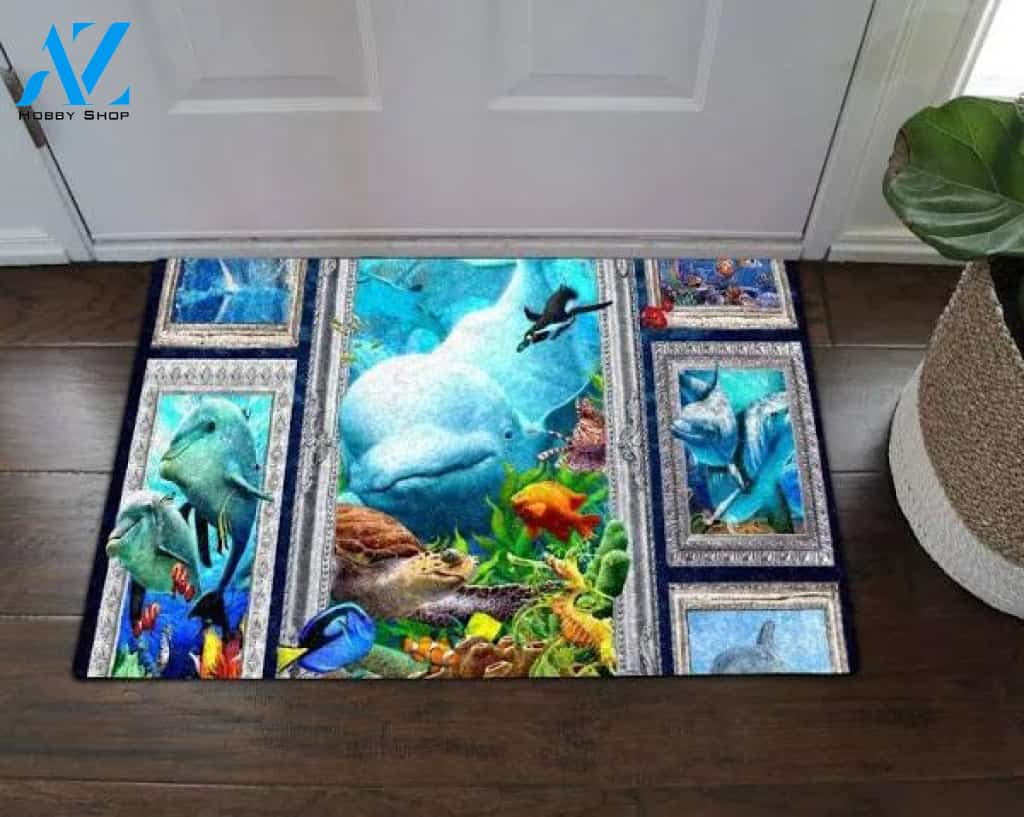 Dolphin Doormat