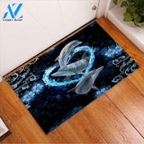 Dolphin Doormat, Gift For Dolphin Lovers, Gift For Family And Friend Doormats Inhouse Doormats Home Decor Housewarming Gift