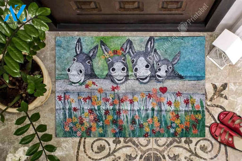 Donkey Family CLA1710126D Doormat